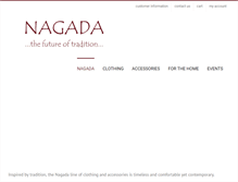 Tablet Screenshot of nagadausa.com